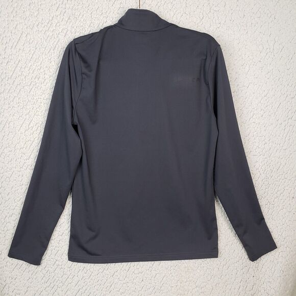 Spyder Prospect 1/2 Zip Mens Shirt S Black Base Layer Skater Techwear 38x27 - Picture 2 of 9